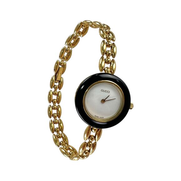 Gucci Vintage Interchangeable Bezel Watch - Picture 1 of 10